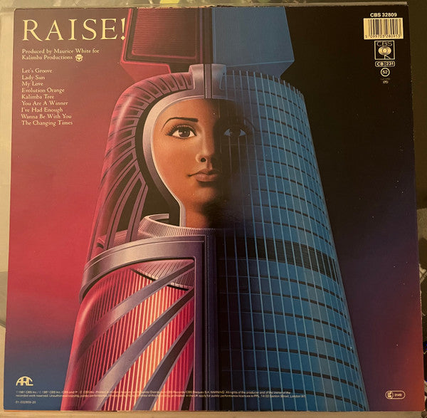 Earth, Wind & Fire : Raise! (LP, Album, RE)