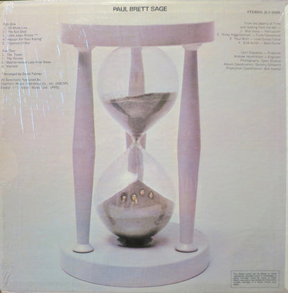 Paul Brett's Sage : Paul Brett Sage (LP, Album, Ter)