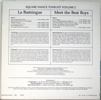 La Bastringue (2), Meet The Beat Boys : Square Dance Tonight Vol. 2 (LP, Album)