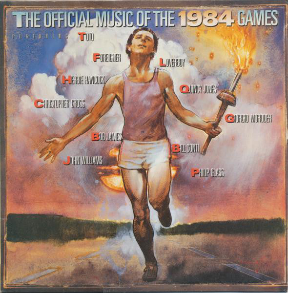 Various : The Official Music Of The 1984 Games (LP, Album)