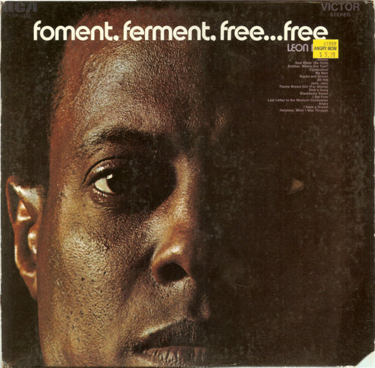 Leon Bibb : Foment, Ferment, Free... Free (LP, Album, Gat)