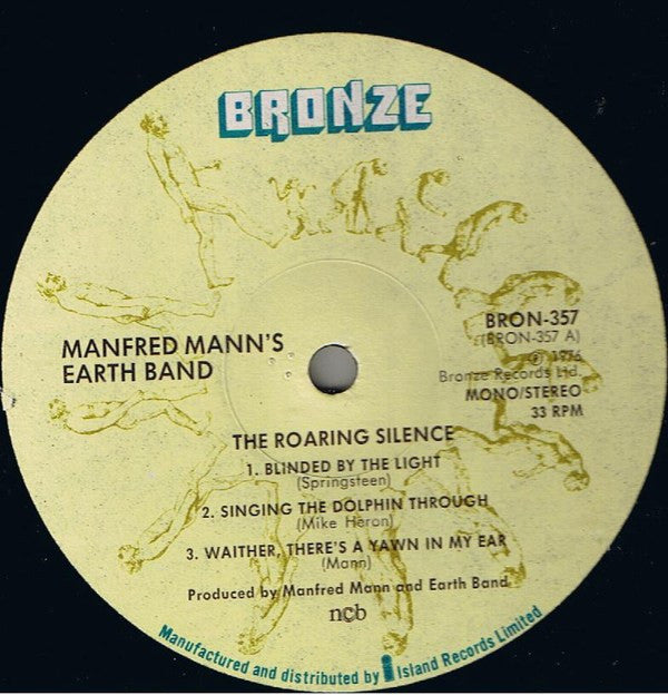 Manfred Mann's Earth Band : The Roaring Silence (LP, Album)