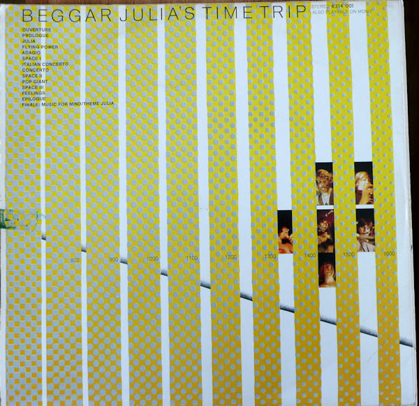 Ekseption : Beggar Julia's Time Trip (LP, Album, RE)