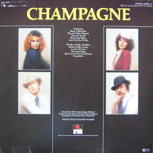 Champagne (5) : Champagne (LP, Album)