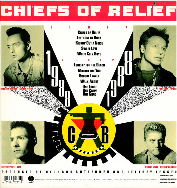 Chiefs Of Relief : Chiefs Of Relief (LP, Album)