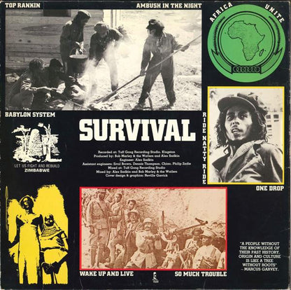Bob Marley & The Wailers : Survival (LP, Album)