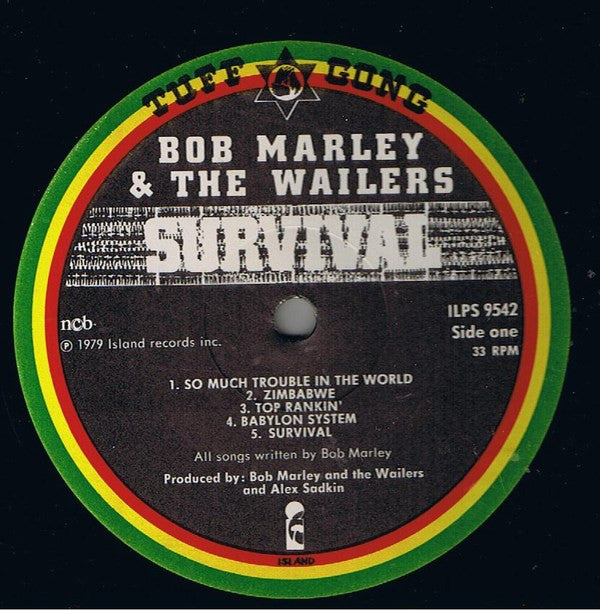 Bob Marley & The Wailers : Survival (LP, Album)