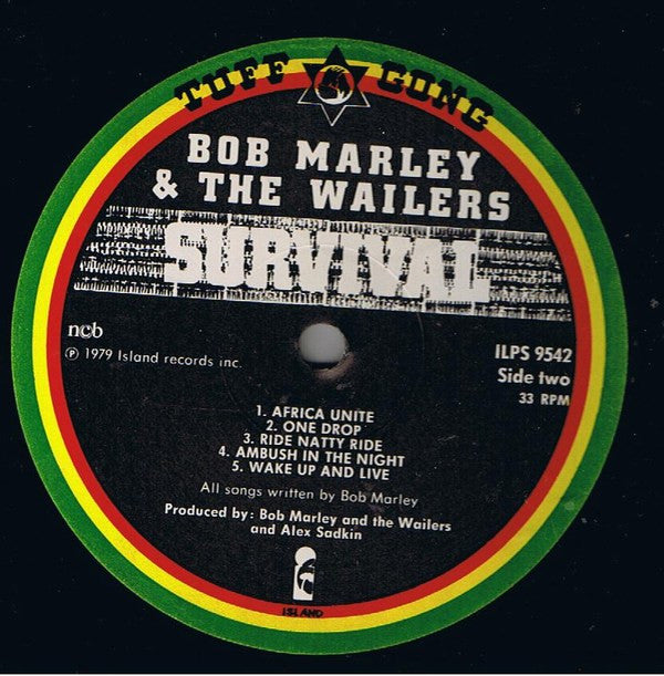 Bob Marley & The Wailers : Survival (LP, Album)