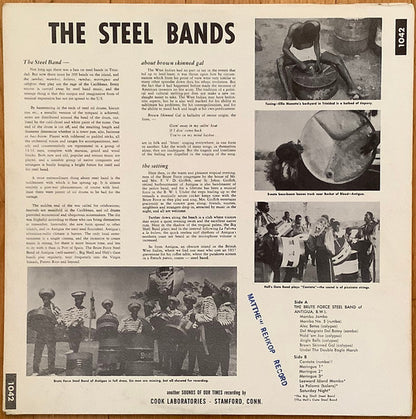 Various : Brute Force Steel Bands Of Antigua, B.W.I. (LP, Album)