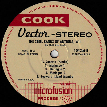 Various : Brute Force Steel Bands Of Antigua, B.W.I. (LP, Album)