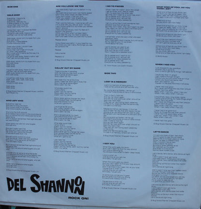 Del Shannon : Rock On! (LP, Album)