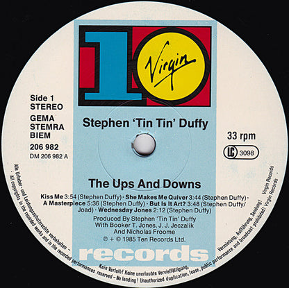 Stephen Duffy : The Ups And Downs (LP, Album)