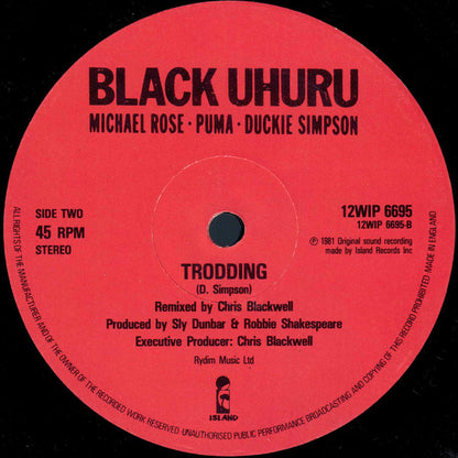 Black Uhuru : Sponji Reggae (12")