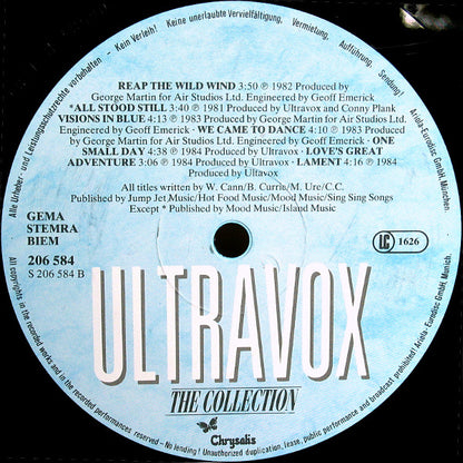 Ultravox : The Collection (LP, Comp)