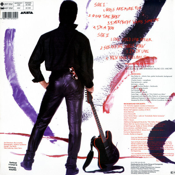 Ray Parker Jr. : Sex And The Single Man (LP, Album)