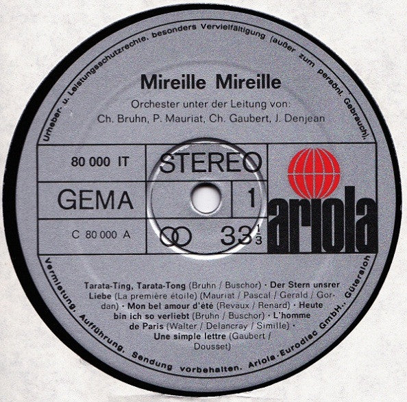 Mireille Mathieu : Mireille (LP, Album)