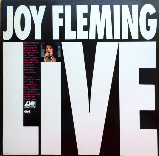 Joy Fleming : Live (LP, Album, RP)