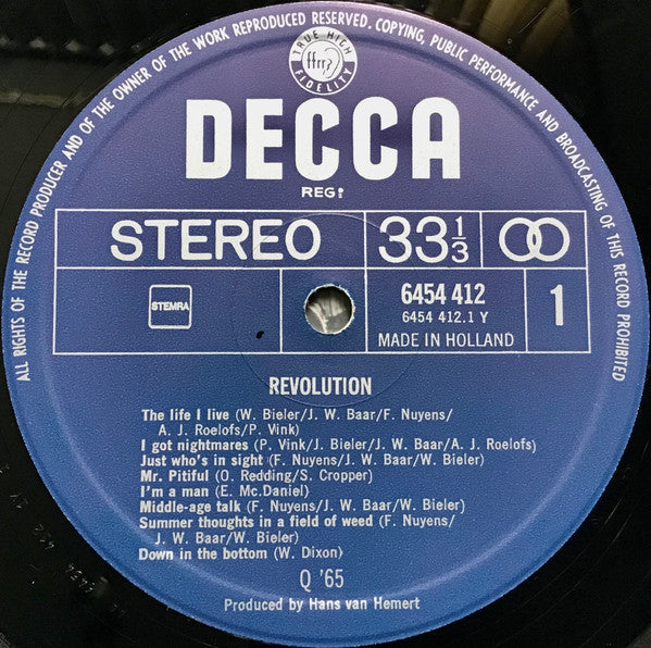 Q65 : Revolution (LP, Album, RE)