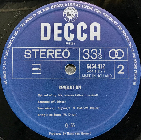Q65 : Revolution (LP, Album, RE)