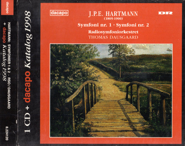 Johan Peter Emilius Hartmann, Danmarks Radios Symfoniorkester, Thomas Dausgaard : Symphonies Nos. 1 & 2 (CD, Album)