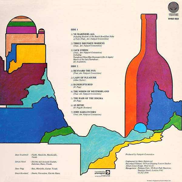 Fairport Convention : Tipplers Tales (LP, Album)