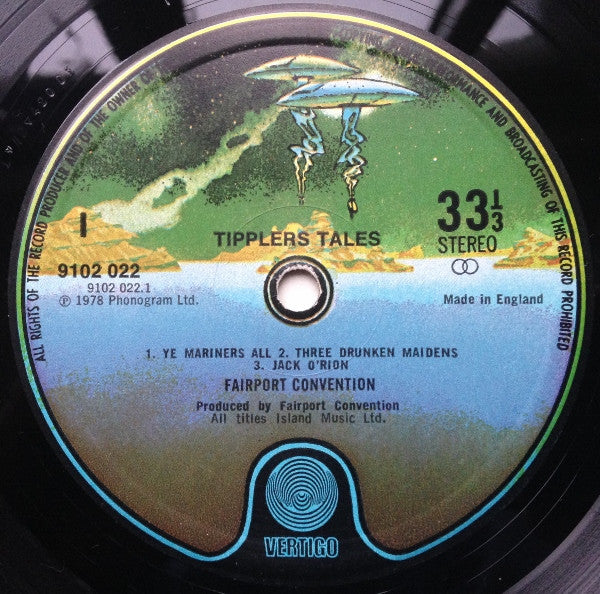 Fairport Convention : Tipplers Tales (LP, Album)