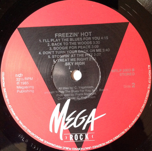 Sky High (2) : Freezin' Hot (LP, Album)