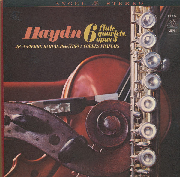 Joseph Haydn - Jean-Pierre Rampal, Le Trio À Cordes Français : The Six Flute Quartets, Op. 5 (LP, Album)