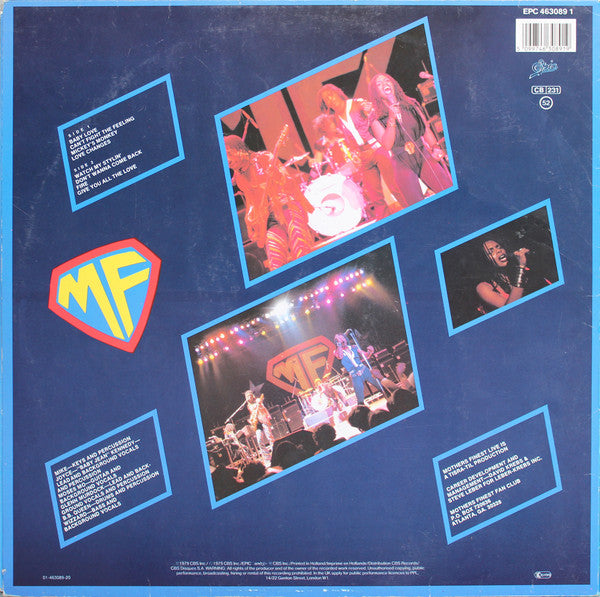 Mother's Finest : Mother's Finest Live (LP, Album, RE)