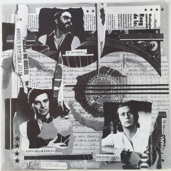 John McLaughlin, Al Di Meola, Paco De Lucía : Passion, Grace & Fire (LP, Album)