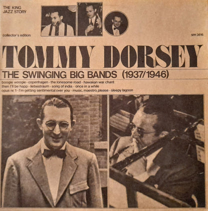 Tommy Dorsey : The Swinging Big Bands (1937/1946) (LP, Comp)