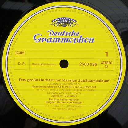 Herbert Von Karajan : Das Grosse Herbert Von Karajan Jubiläums-Album (2xLP, Comp, S/Edition, Gat)