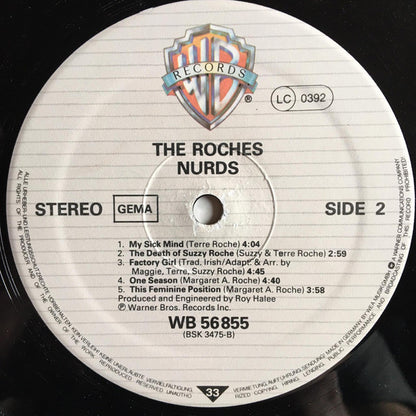 The Roches : Nurds (LP, Album)