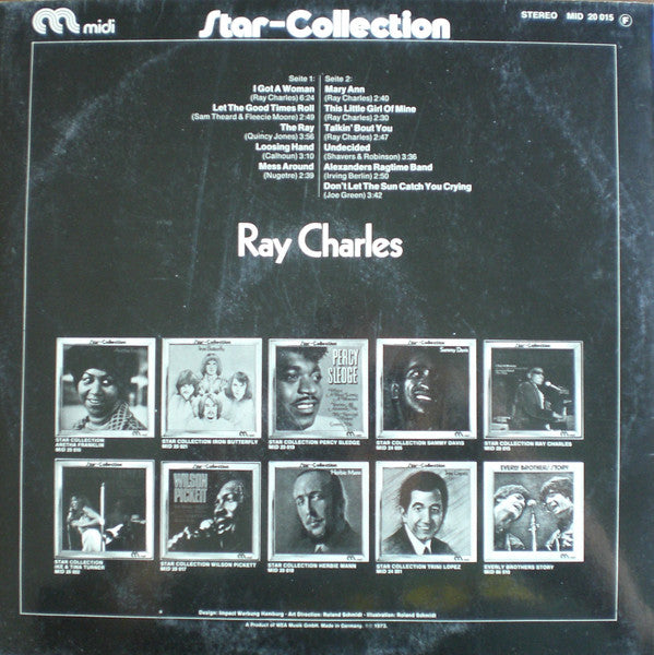 Ray Charles : Ray Charles (LP, Comp, RE)