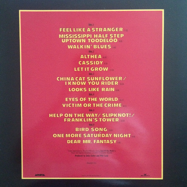 The Grateful Dead : Without A Net (3xLP, Album)