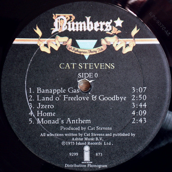 Cat Stevens : Numbers (LP, Album)