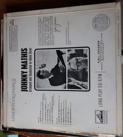 Johnny Mathis : Love Is Everything (LP, Album)