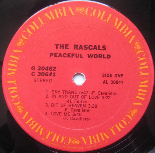 The Rascals : Peaceful World (2xLP, Album, Pit)