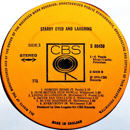 Starry Eyed And Laughing : Starry Eyed & Laughing (LP, Album)