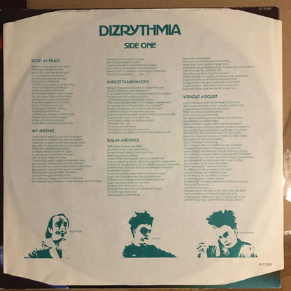 Split Enz : Dizrythmia (LP, Album)