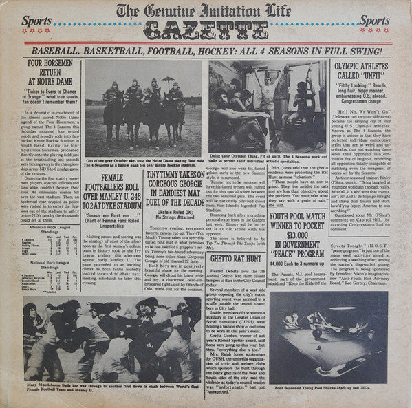 The Four Seasons : The Genuine Imitation Life Gazette (LP, Album)