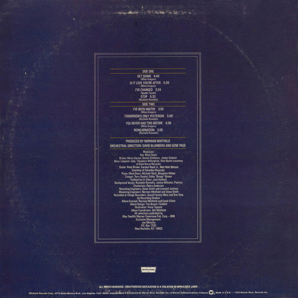 Spyder Turner : Music Web (LP, Album)