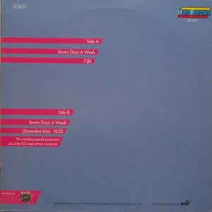 Rikki (2) : Seven Days A Week (12")