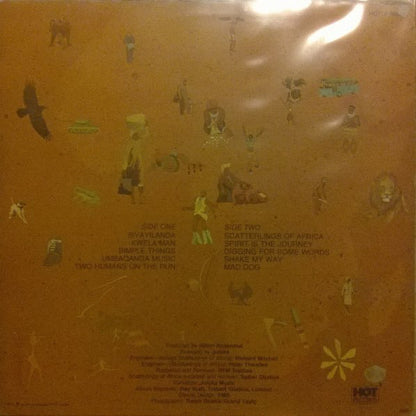 Juluka : Scatterlings (LP, Album)