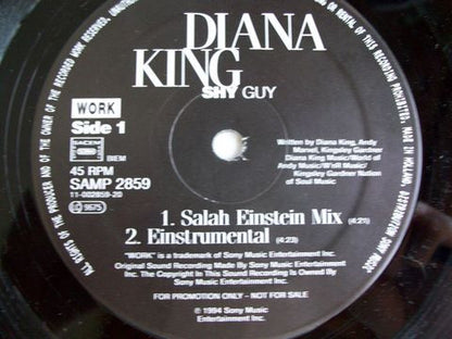 Diana King : Shy Guy (12", Maxi, Promo)