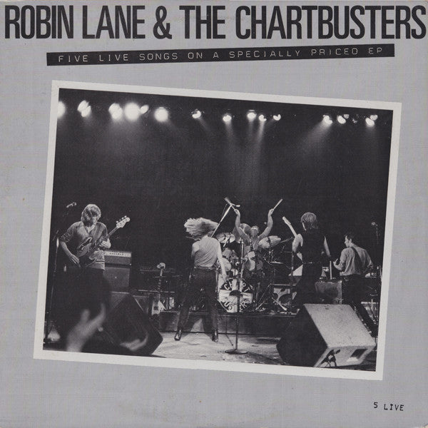 Robin Lane & The Chartbusters : 5 Live (12", EP, Los)