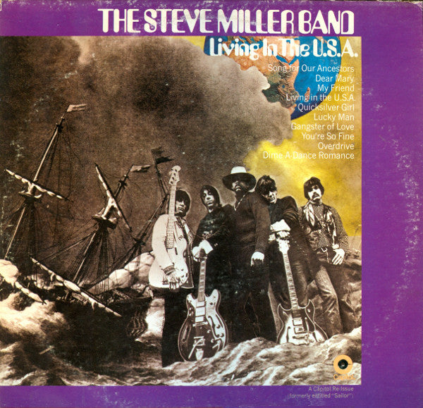 Steve Miller Band : Living In The U.S.A. (LP, Album, RE, Los)