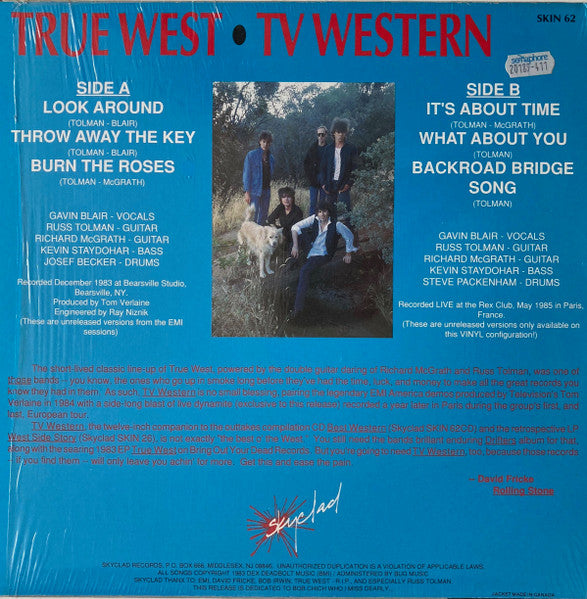 True West : TV Western (12", EP)