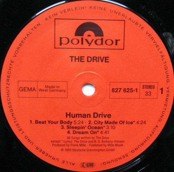 The Drive : Human Drive (LP, Album)