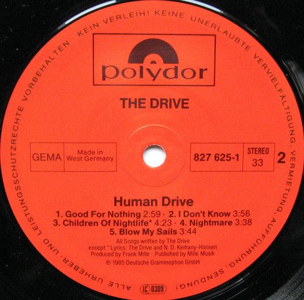 The Drive : Human Drive (LP, Album)